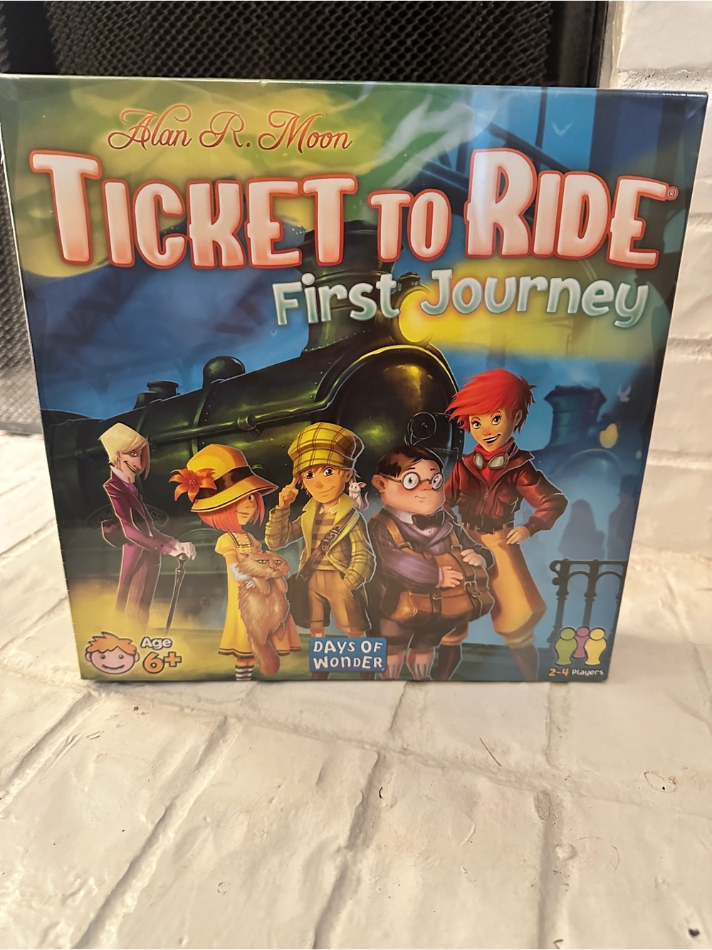 Ticket to Ride: First Journey Kids Board Game - Blue
